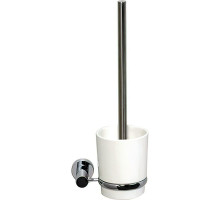 Ершик для унитаза WasserKRAFT K-28227 Хром Белый