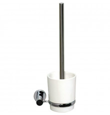 Ершик для унитаза WasserKRAFT K-28227 Хром Белый
