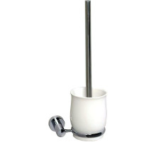 Ершик для унитаза WasserKRAFT K-24227 Хром Белый