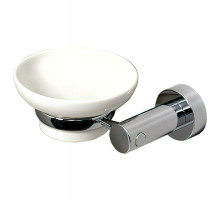 Мыльница WasserKRAFT K-24229 Хром Белая