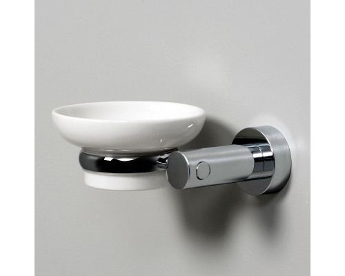 Заказать Мыльница WasserKRAFT K-24229 Хром Белая в магазине сантехники Santeh-Crystal.ru