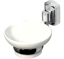 Мыльница WasserKRAFT K-24129 Хром Белая