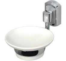 Мыльница WasserKRAFT K-28129 Хром Белая