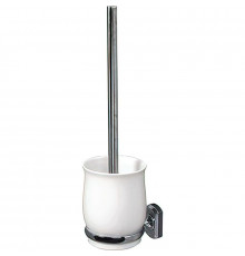 Ершик для унитаза WasserKRAFT K-24127 Хром Белый