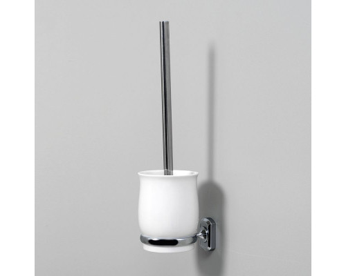 Заказать Ершик для унитаза WasserKRAFT K-24127 Хром Белый в магазине сантехники Santeh-Crystal.ru