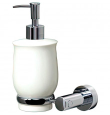 Дозатор для жидкого мыла WasserKRAFT K-24299 Хром Белый