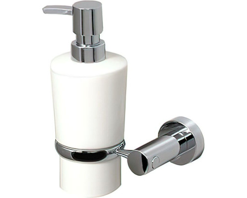 Купить Дозатор для жидкого мыла WasserKRAFT K-28299 Хром Белый в магазине сантехники Santeh-Crystal.ru