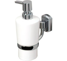 Дозатор для жидкого мыла WasserKRAFT K-28199 Хром Белый