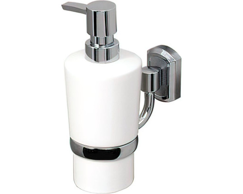 Приобрести Дозатор для жидкого мыла WasserKRAFT K-28199 Хром Белый в магазине сантехники Santeh-Crystal.ru