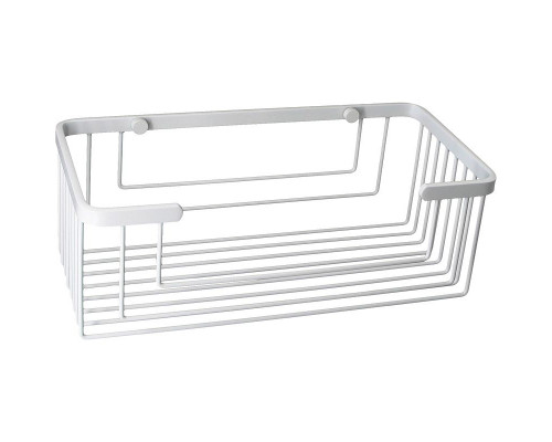 Купить Полка корзина WasserKRAFT K-711W Белая в магазине сантехники Santeh-Crystal.ru