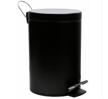 Ведро для мусора WasserKRAFT K-635B Черное матовое