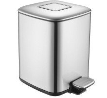 Ведро для мусора WasserKRAFT K-649 Нержавеющая сталь