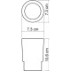 Заказать Стакан для зубных щеток WasserKRAFT K-C180 Белый в магазине сантехники Santeh-Crystal.ru