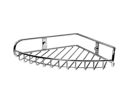 Купить Полка корзина WasserKRAFT K-1211 угловая Хром в магазине сантехники Santeh-Crystal.ru