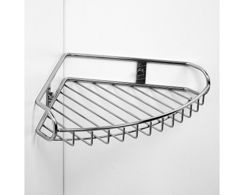 Купить Полка корзина WasserKRAFT K-1211 угловая Хром в магазине сантехники Santeh-Crystal.ru