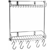 Полка корзина WasserKRAFT K-1422 Хром