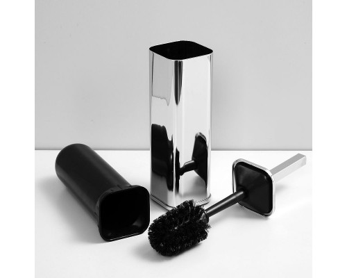 Купить Ершик для унитаза WasserKRAFT K-1117 Хром в магазине сантехники Santeh-Crystal.ru