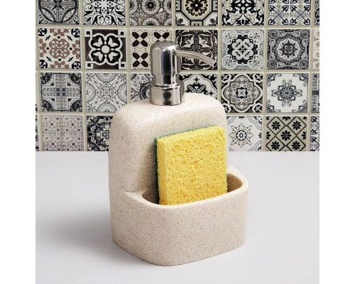 Приобрести Дозатор для жидкого мыла WasserKRAFT K-8499 Бежевый в магазине сантехники Santeh-Crystal.ru