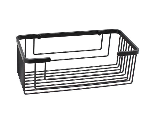 Приобрести Полка корзина WasserKRAFT K-711B Черная матовая в магазине сантехники Santeh-Crystal.ru