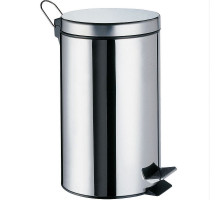 Ведро для мусора WasserKRAFT K-633 Хром