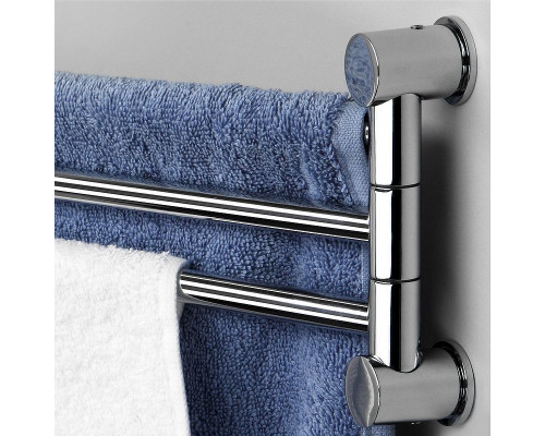 Заказать Полотенцедержатель WasserKRAFT K-1033 поворотный Хром в магазине сантехники Santeh-Crystal.ru