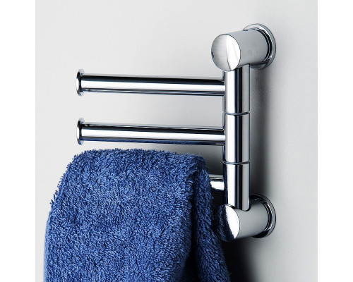 Заказать Полотенцедержатель WasserKRAFT K-1053 поворотный Хром в магазине сантехники Santeh-Crystal.ru