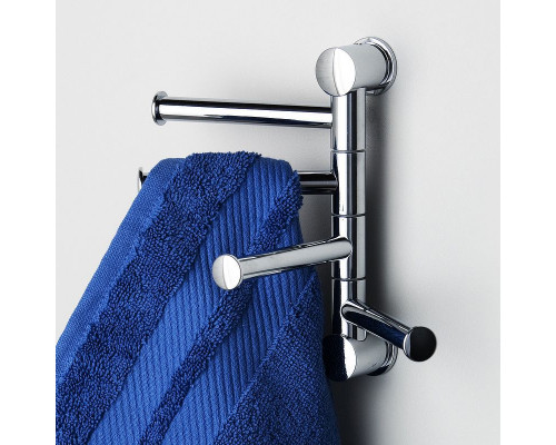 Заказать Полотенцедержатель WasserKRAFT K-1054 поворотный Хром в магазине сантехники Santeh-Crystal.ru