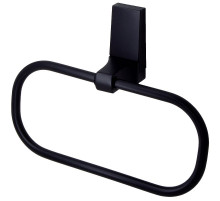 Кольцо для полотенец WasserKRAFT Abens K-3260 Черное матовое