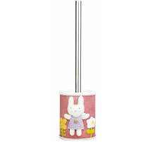 Ершик для унитаза WasserKRAFT Ammer K-6427 Розовый матовый