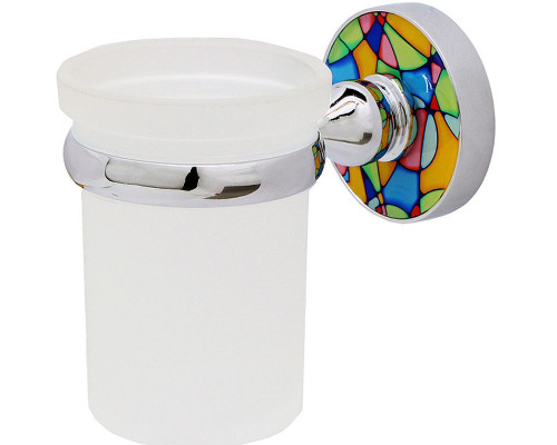 Приобрести Стакан для зубных щеток WasserKRAFT Diemel K-2228 Хром в магазине сантехники Santeh-Crystal.ru