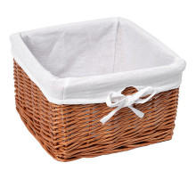 Корзина для аксессуаров WasserKRAFT Dinkel WB-580-S Светло-коричневая