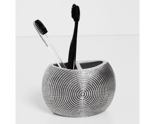 Купить Стакан для зубных щеток WasserKRAFT Eider K-33328A Хром в магазине сантехники Santeh-Crystal.ru