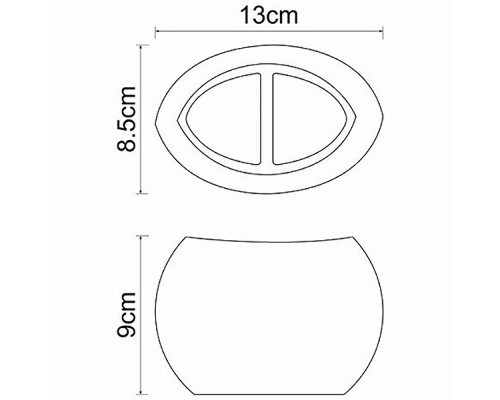 Купить Стакан для зубных щеток WasserKRAFT Eider K-33328A Хром в магазине сантехники Santeh-Crystal.ru