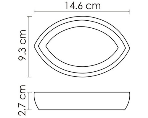 Приобрести Мыльница WasserKRAFT Eider K-33329 Хром в магазине сантехники Santeh-Crystal.ru