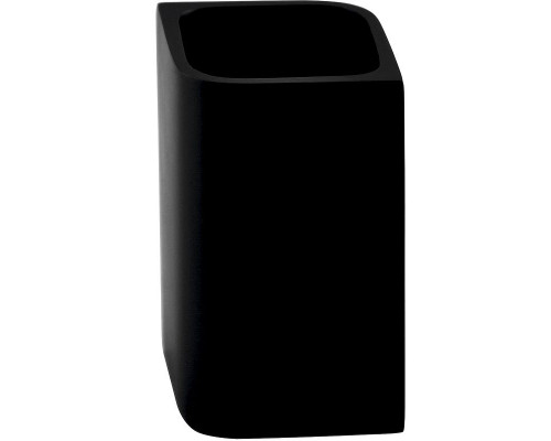 Купить Стакан для зубных щеток WasserKRAFT Elba K-2728 Черный матовый в магазине сантехники Santeh-Crystal.ru