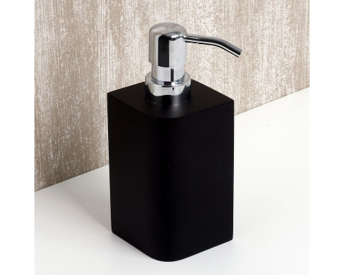 Купить Дозатор для жидкого мыла WasserKRAFT Elba K-2799 Черный матовый в магазине сантехники Santeh-Crystal.ru