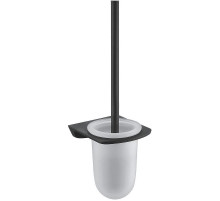 Ершик для унитаза WasserKRAFT Elbе K-7227 Черный матовый