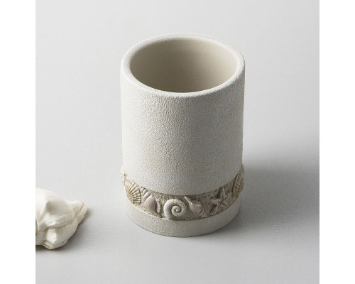 Приобрести Стакан для зубных щеток WasserKRAFT Inn K-4328 Бежевый в магазине сантехники Santeh-Crystal.ru