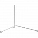 Карниз для ванны WasserKRAFT Kammel 90x90 SC-839090 Белый Карниз для ванны WasserKRAFT Kammel 90x90 SC-839090 Белый