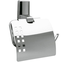 Держатель туалетной бумаги WasserKRAFT Leine K-5025 с крышкой Хром