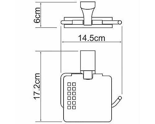 Santeh-Crystal.ru: Держатель туалетной бумаги WasserKRAFT Leine K-5025 с крышкой Хром Заказать Держатель туалетной бумаги WasserKRAFT Leine K-5025 с крышкой Хром в магазине сантехники Santeh-Crystal.ru