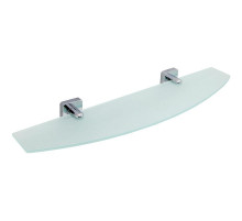 Стеклянная полка WasserKRAFT Lippe K-6524 Хром