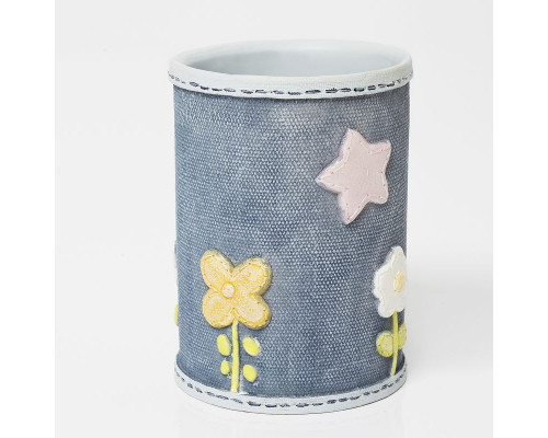 Приобрести Стакан для зубных щеток WasserKRAFT Lossa K-3428 Синий в магазине сантехники Santeh-Crystal.ru