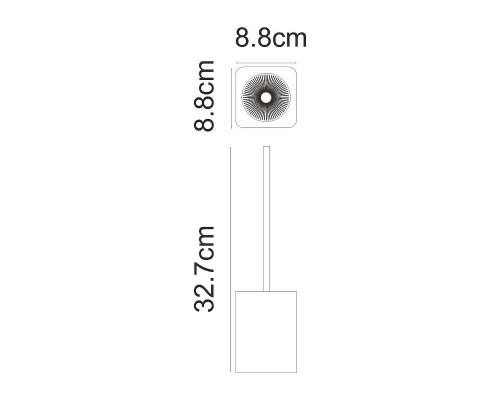 Купить Ершик для унитаза WasserKRAFT Mosel K-4527 Черный в магазине сантехники Santeh-Crystal.ru