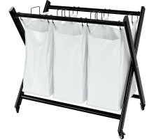 Корзина для белья WasserKRAFT Naab WB-860-L Белый