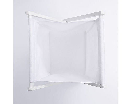 Заказать Корзина для белья WasserKRAFT Nau WB-773-L Белая в магазине сантехники Santeh-Crystal.ru