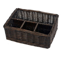 Корзина для аксессуаров WasserKRAFT Neime WB-190-M Темно-коричневая