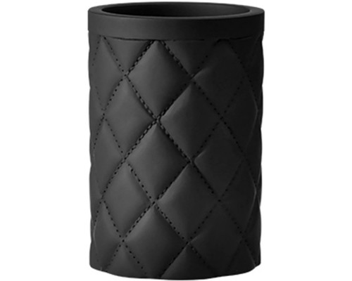 Приобрести Стакан для зубных щеток WasserKRAFT Never K-1828 Черный в магазине сантехники Santeh-Crystal.ru