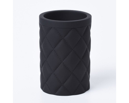 Приобрести Стакан для зубных щеток WasserKRAFT Never K-1828 Черный в магазине сантехники Santeh-Crystal.ru