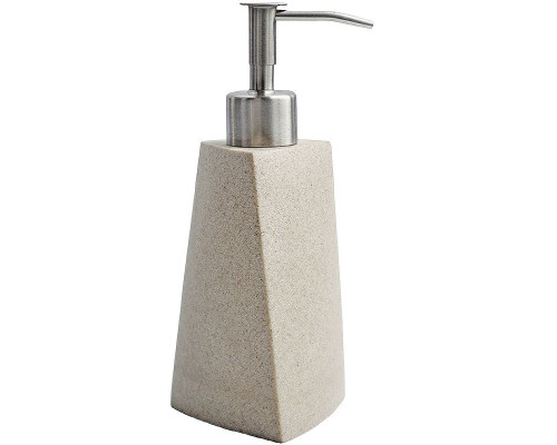 Заказать Дозатор для жидкого мыла WasserKRAFT Ohre K-37799 Бежевый матовый в магазине сантехники Santeh-Crystal.ru